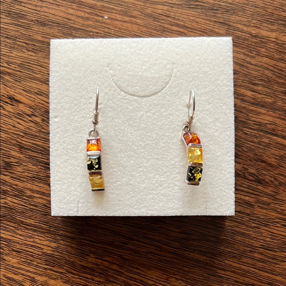 House of Amber, drop earrings